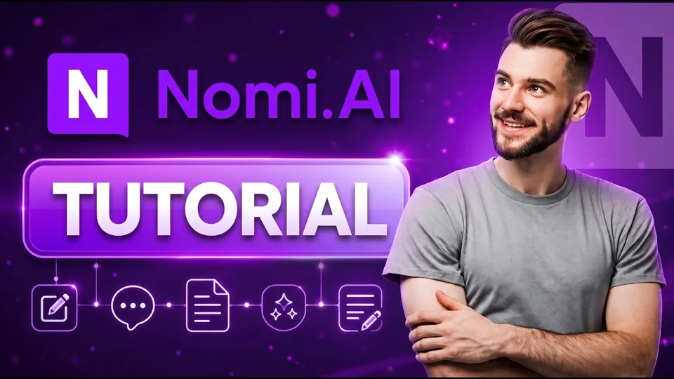 Miniatura del video de YouTube «Nomi Ai Full Tutorial for Beginners 2026 (step by Step)» de Toolysto