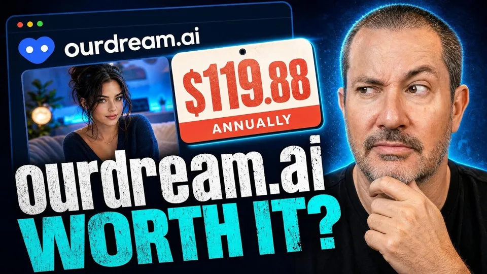 Miniatura del video de YouTube «ourdream.ai Review 2026: Is It Worth It?» de AI Girlfriend Decoded